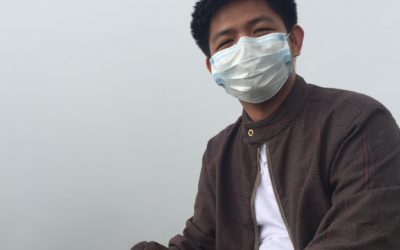 John Rey Dave Aquino reads “Padre de Familia”