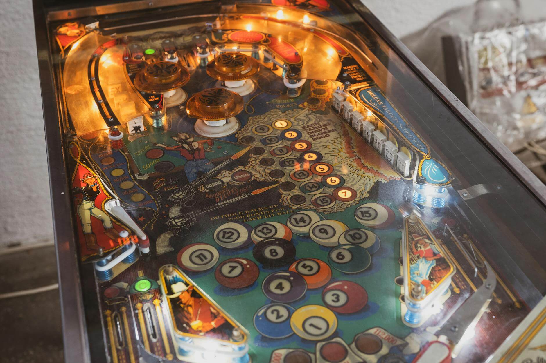 table for pinball